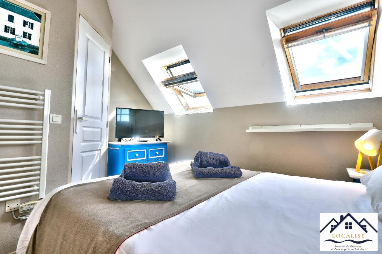 Localise Au Guilvinec - A22 - Belle Vue Sur La Mer, La Piscine Et Le Jardin - Tout A Pied, Plages, Port, Centre, Commerces, Marche - Wifi Inclus - Animaux Bienvenus - Linge De Lit Inclus エクステリア 写真